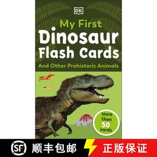 【3-4周达】My First Dinosaur Flash Cards [9780744039412]
