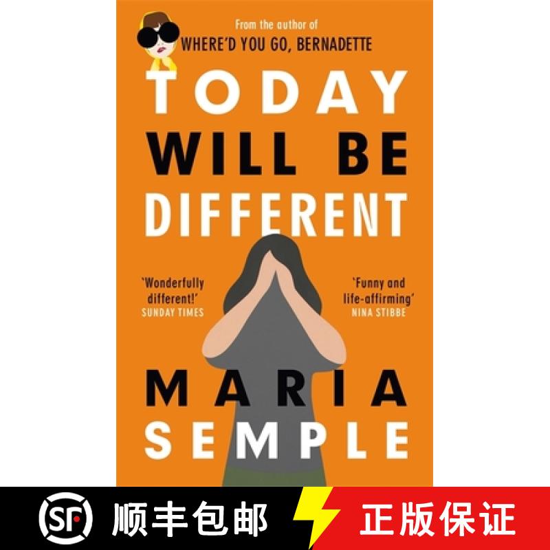 【3-4周达】Today Will Be Different: From the bestselling author of Where'd You Go, Bernadette [9781780227337]