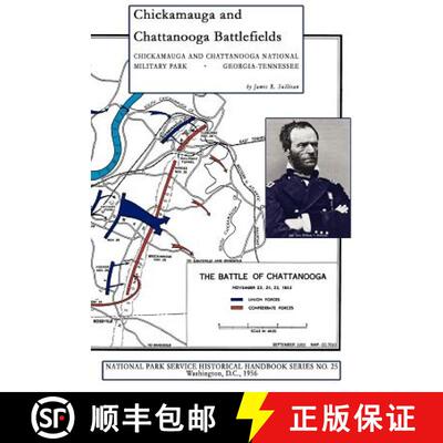 【3-4周达】Chickamauga and Chattanooga Battlefields: National Military Park [9781582187785]