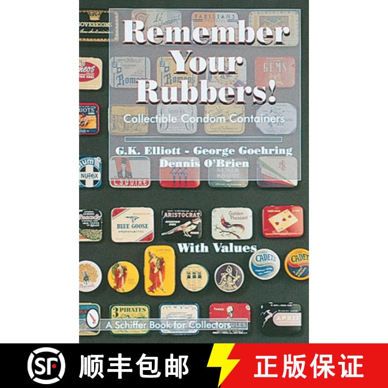 【3-4周达】Remember Your Rubbers!: Collectible Condom Containers: Collectible Condom Containers [9780764304149]