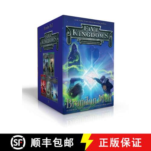 【3-4周达】Five Kingdoms Complete Collection (Boxed Set): Sky Raiders; Rogue Knight; Crystal Keepers;... [9781534418332]