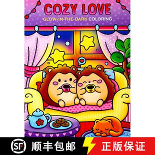 【3-4周达】Cozy Love Glow-in-the-Dark Coloring [9781667211756]