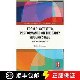 9781032278094 4周达 How Playtext Modern It? the They From Early Performance Did Stage