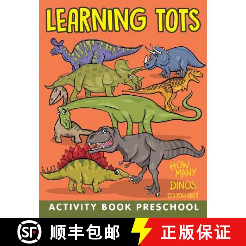【3-4周达】Learning Tots: Activity Book Preschool [9781682604014]