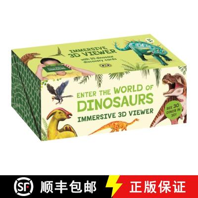 【3-4周达】Enter the World of Dinosaurs : Immersive 3D Viewer [9780711295629]