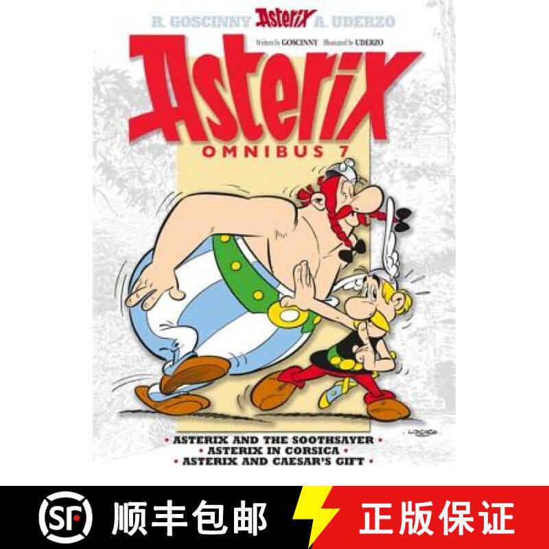Asterix: Asterix Omnibus 7: Asterix and The Soothsayer, Asterix in Corsica, Asterix and Caesar's Gift [9781444008364]