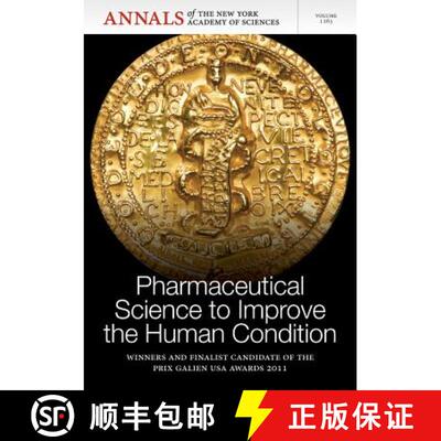 【3-4周达】Pharmaceutical Science To Improve The Human Condition: Prix Galien 2011 [Wiley化学化工] [9781573318587]