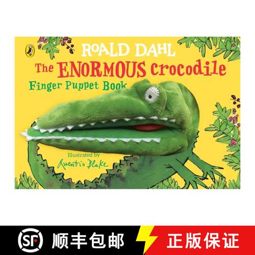 【3-4周达】The Enormous Crocodile's Finger Puppet Book [9780241372968]