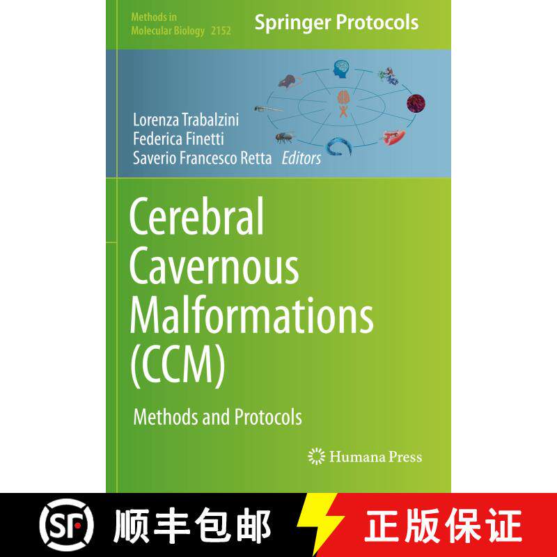 【3-4周达】Cerebral Cavernous Malformations (CCM): Methods and Protocols [9781071606421] - 实物图