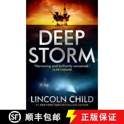 【3-4周达】Deep Storm: 'Harrowing and brilliantly conceived' - Clive Cussler [9781472108234]