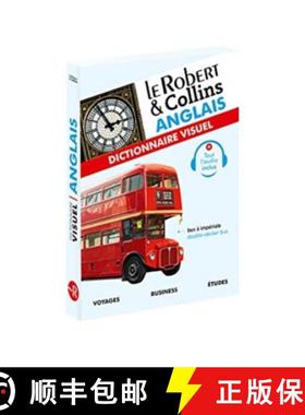【3-4周达】Le Robert et Collins Anglais: Dictionnaire Visuel: Handy visual vade-mecum for French-English [9782321016465]