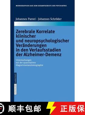 【3-4周达】Zerebrale Korrelate Klinischer Und Neuropsychologischer Veranderungen in Den Verlaufsstadi... [9783798516038]