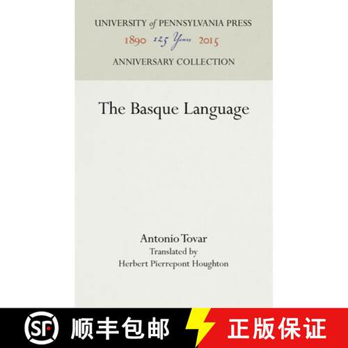 【3-4周达】精装 The Basque Language [9781512822557]