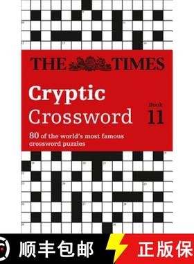 【3-4周达】The Times Cryptic Crossword Book 11: 80 world-famous crossword puzzles [9780007214402]