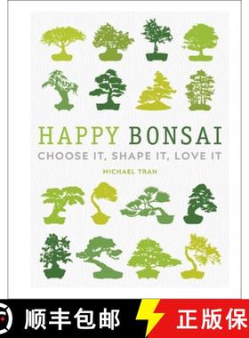 【3-4周达】Happy Bonsai : Choose It, Shape It, Love It [9780241412381]