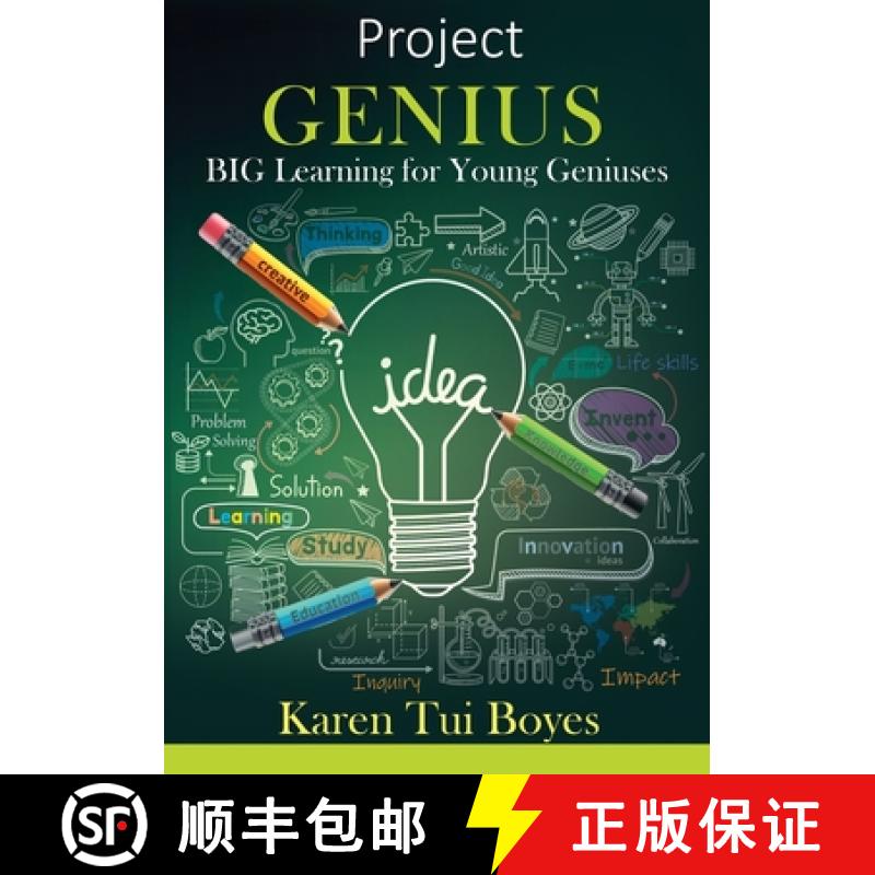 【3-4周达】Project Genius: BIG Learning for Young Geniuses [9780987664778]