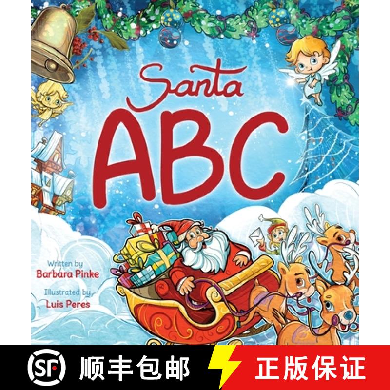 【3-4周达】Santa ABC - A Christmas Alphabet Book for Children [9783949736278]