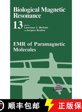 【3-4周达】Biological Magnetic Resonance: EMR of Paramagnetic Molecules v. 13 [9780306443978]