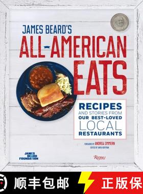 【3-4周达】James Beard's All-American Eats: Recipes and Stories from Our Best-Loved Local Restaurants [9780847847464]