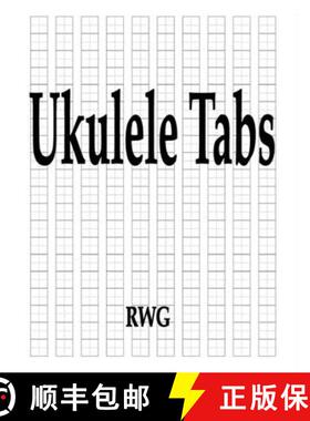 预订 Ukulele Tabs: 200 Pages 8.5 X 11 [9781087806860]