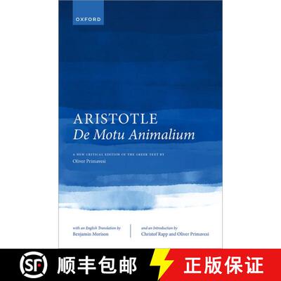 【3-4周达】Aristotle, De motu animalium: Text and Translation [9780198874461]