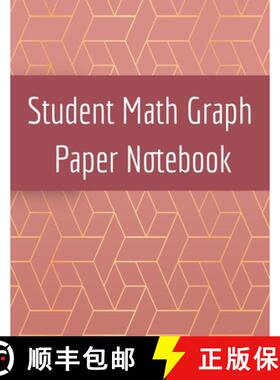 【3-4周达】Student Math Graph Paper Notebook: Squared Notepad for Drawing Mathematics 3d Game Sketche... [9783749743346]