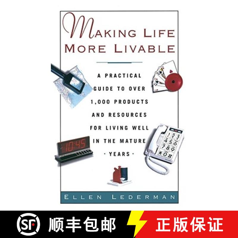 【3-4周达】Making Life More Livable: A Practical Guide to Over 1,000 Products and Resources for Livin... [9780671875312]