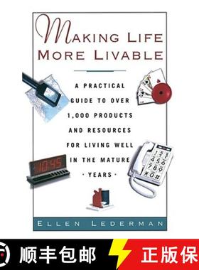 【3-4周达】Making Life More Livable: A Practical Guide to Over 1,000 Products and Resources for Livin... [9780671875312]