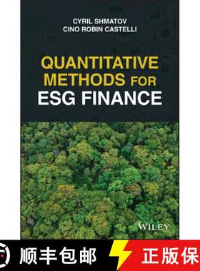 【3-4周达】Quantitative Methods for Esg Finance [9781119903802]