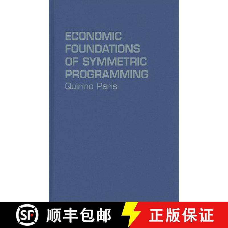 【3-4周达】Economic Foundations of Symmetric Programming [9780521194723]