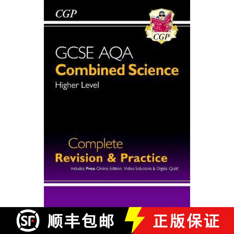 New GCSE Combined Science AQA Higher Complete Revision & Practice w/ Online Ed, Videos & Quizzes [9781789085778]