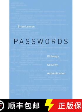 【3-4周达】Passwords – Philology, Security, Authentication [9780674980761]