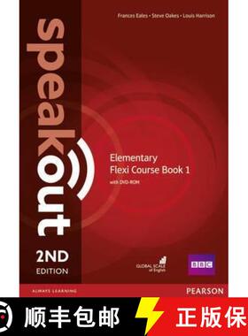 【3-4周达】Speakout Elementary 2nd Edtion Flexi Coursebook 1 Pack [9781292149295]