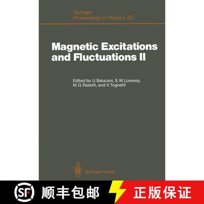 【3-4周达】Magnetic Excitations and Fluctuations II : Proceedings of an International Workshop, Turin... [9783642731099]