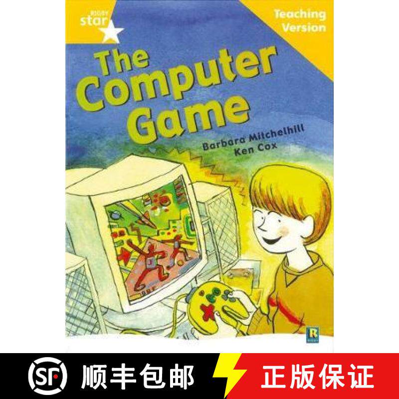 【3-4周达】Rigby Star Guided Reading Yellow Level: The Computer Game Teaching Version [9780433047964]