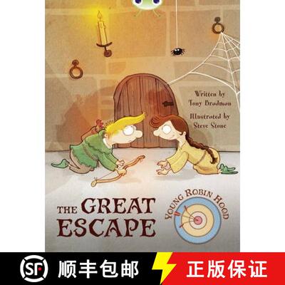 【3-4周达】Bug Club Independent Fiction Year Two Purple B Young Robin Hood: The Greay Escape: - BC Pu... [9780435143848]