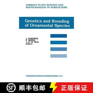 Genetics and Species 9780792313649 Ornamental 4周达 Breeding