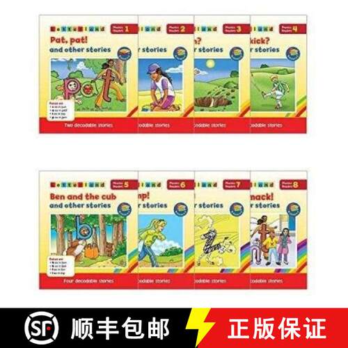 【3-4周达】Letterland Phonics Readers Red Series [9781782481546]