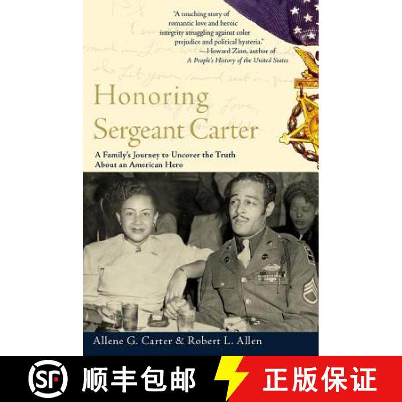 【3-4周达】Honoring Sergeant Carter: A Family's Journey to Uncover the Truth about an American Hero [9780060936730]