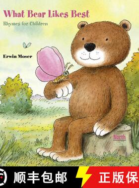 【3-4周达】What Bear Likes Best: Rhymes for children [9780735845152]