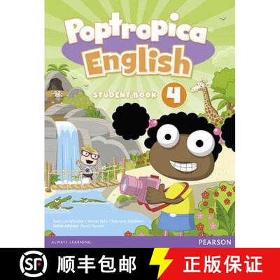 【3-4周达】Poptropica English American Edition 4 Student Book: - Poptropica English American Edition ... [9781292091143]