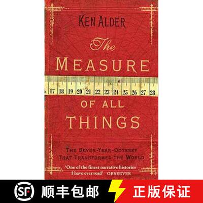 【3-4周达】Measure Of All Things: The Seven Year Odyssey That Transformed the World [9780349115078]