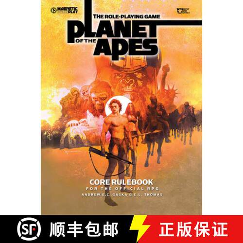 【3-4周达】精装 Role Playing Game of the PLANET OF THE APES CORE RULEBOOK: Core Rulebook [9781962413039]