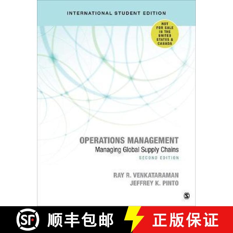 【3-4周达】Operations Management - International Student Edition: Managing Global Supply Chains [9781544372112]