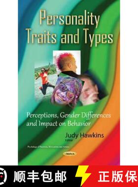 【3-4周达】精装 Personality Traits and Types: Perceptions, Gender Differences and Impact on Behavior [9781634832250]