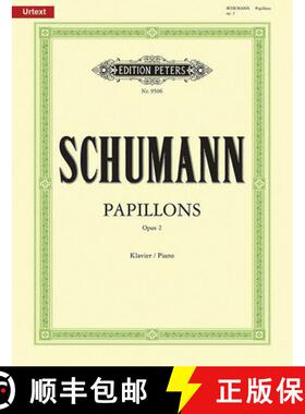 【3-4周达】Papillons Op. 2 for Piano: Urtext [9790014077129]
