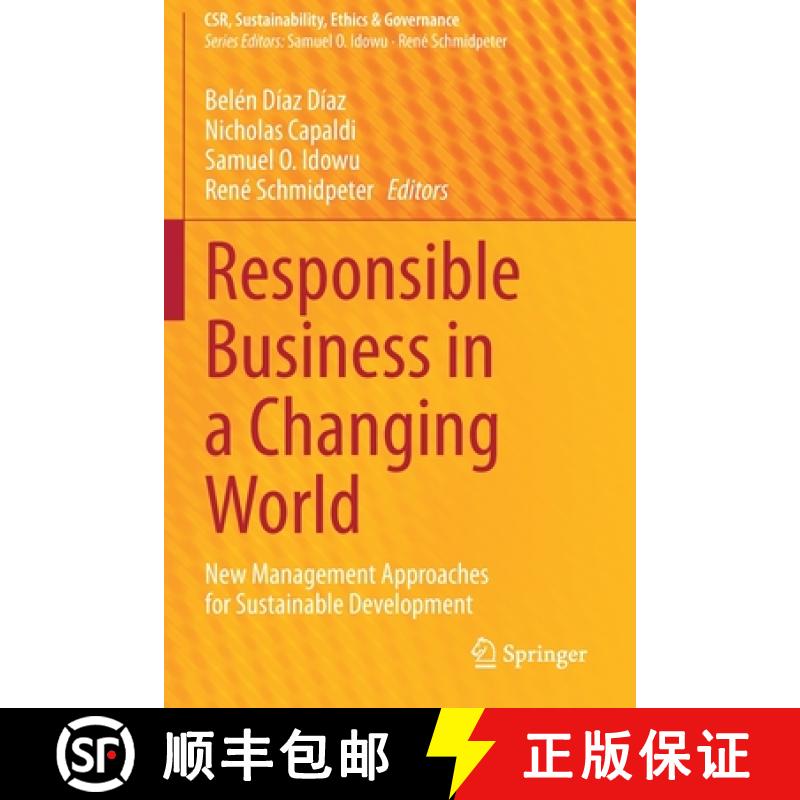 【3-4周达】Responsible Business in a Changing World : New Management Approaches for Sustainable Devel... [9783030369729]