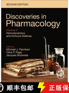 【3-4周达】Hemodynamics and Immune Defense: Discoveries in Pharmacology, Volume 3 [9780443184420]