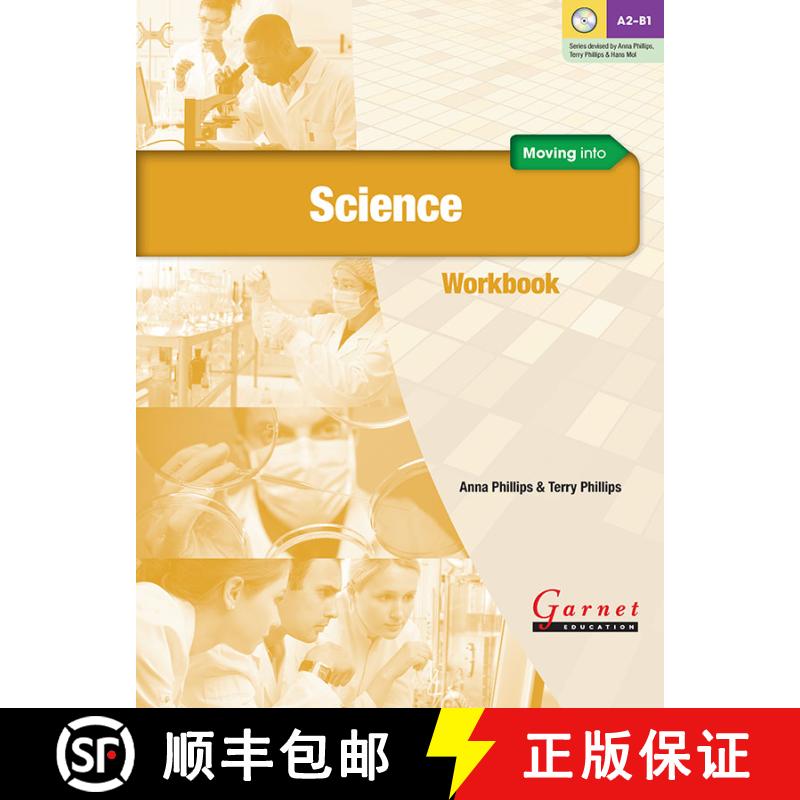 【3-4周达】Moving into Science – Workbook with audio CD [9781782601685]