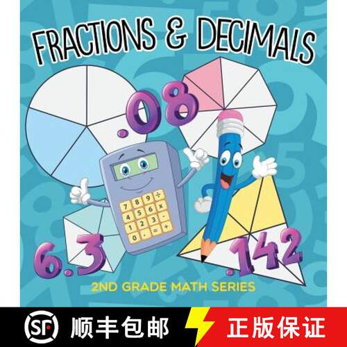 【3-4周达】Fractions & Decimals : 2nd Grade Math Series [9781682609767]